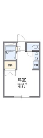 レオパレス中町の物件間取画像